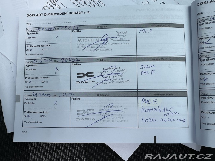Dacia Duster 1,6Sce 84kW 4x4 1.MAJ SER 2019