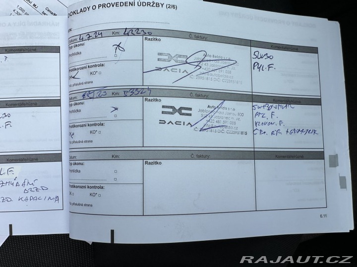 Dacia Duster 1,6Sce 84kW 4x4 1.MAJ SER 2019