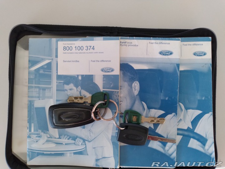 Ford Focus 1.6 92kW ČR,1.MAJITEL,DPH 2011