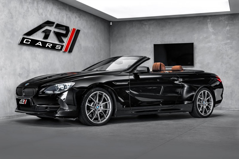 BMW 6 cabrio, head-up, ventilac