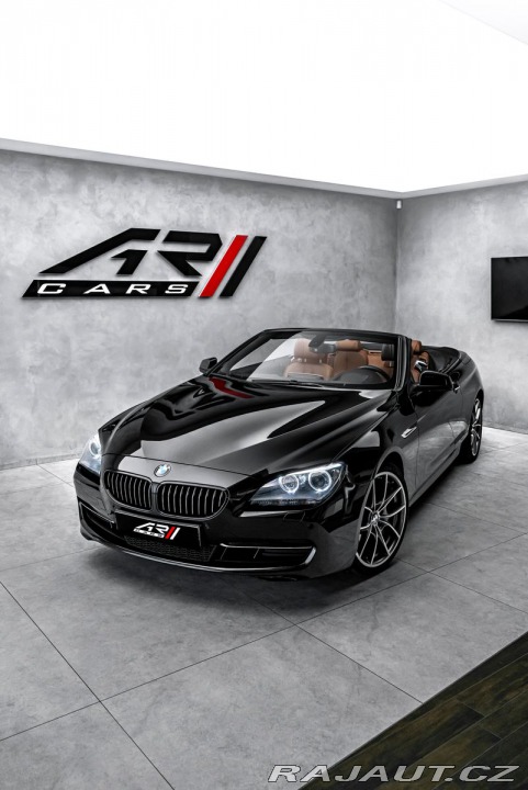 BMW 6 cabrio, head-up, ventilac 2013