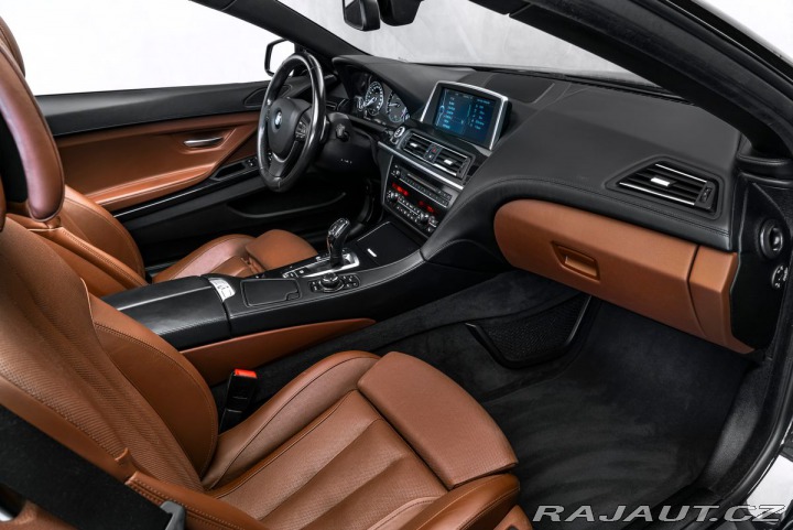 BMW 6 cabrio, head-up, ventilac 2013