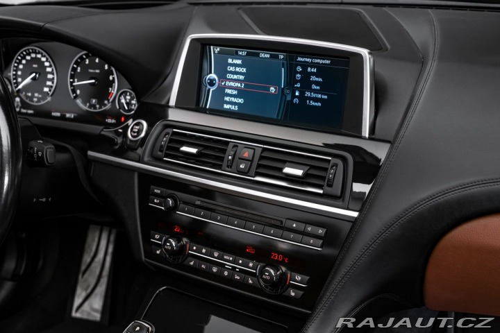 BMW 6 cabrio, head-up, ventilac 2013