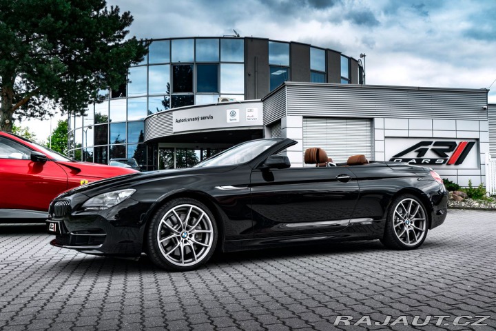 BMW 6 cabrio, head-up, ventilac 2013