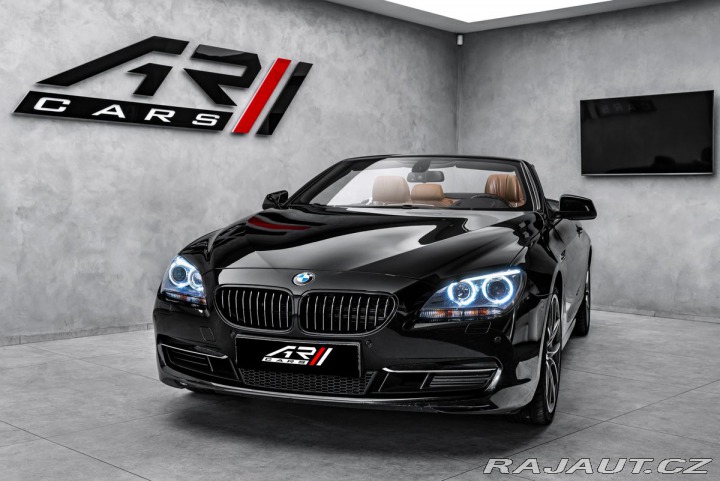 BMW 6 cabrio, head-up, ventilac 2013