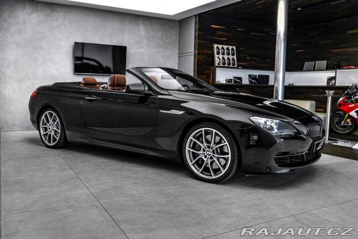 BMW 6 cabrio, head-up, ventilac 1800
