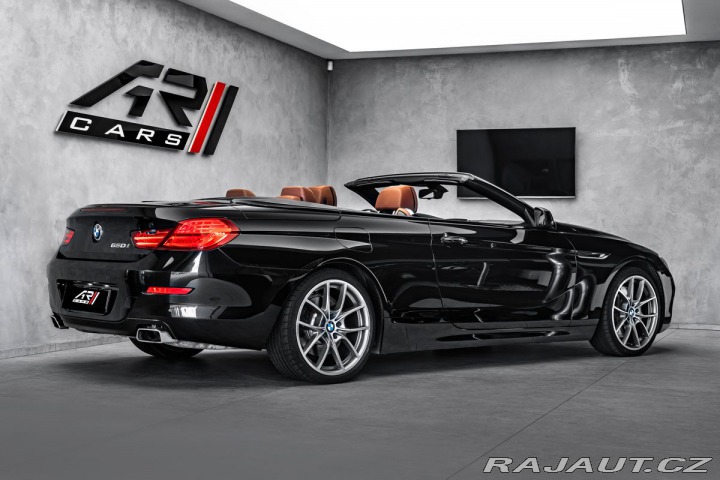 BMW 6 cabrio, head-up, ventilac 2013
