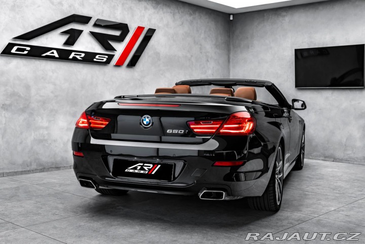 BMW 6 cabrio, head-up, ventilac 2013