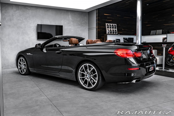 BMW 6 cabrio, head-up, ventilac 2013