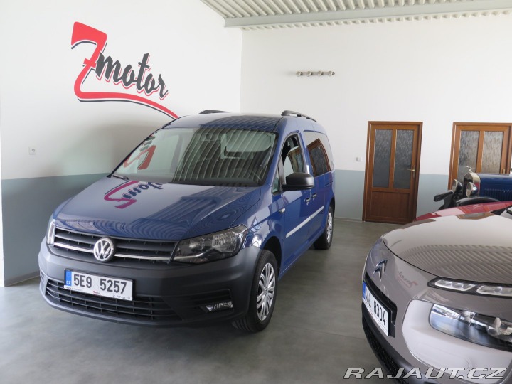 Volkswagen Caddy 1.4TSI,DPH,klim,senzor,CZ 2017