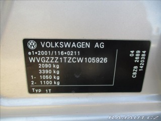 Volkswagen Touran 1,2 TSi 77kw Tažné, GPS, 2012