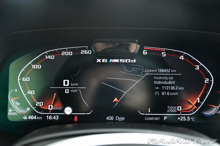 BMW X6 M50d xD M-SPORT HUD ČR 1M 2021