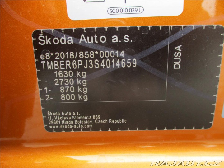 Škoda Fabia 1,0 i 85kw Radar,Led svět 2024