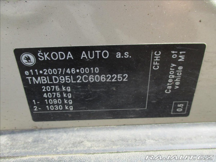 Škoda Yeti 2,0 Tdi 103kw 4x4 CZauto 2012
