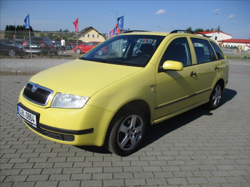 Škoda Fabia 1,4 MPi 55kw Klima, 2x AL