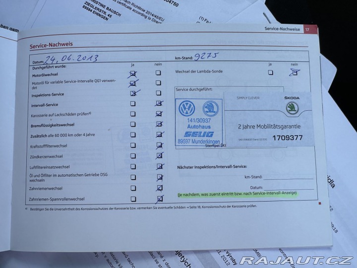 Škoda Fabia 1,2TSI 63kW FAMILY 1.MAJI 2012