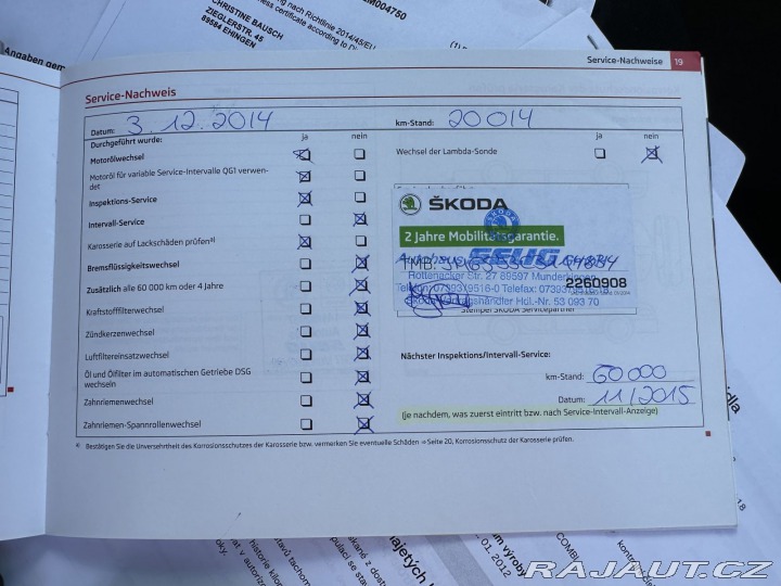 Škoda Fabia 1,2TSI 63kW FAMILY 1.MAJI 2012