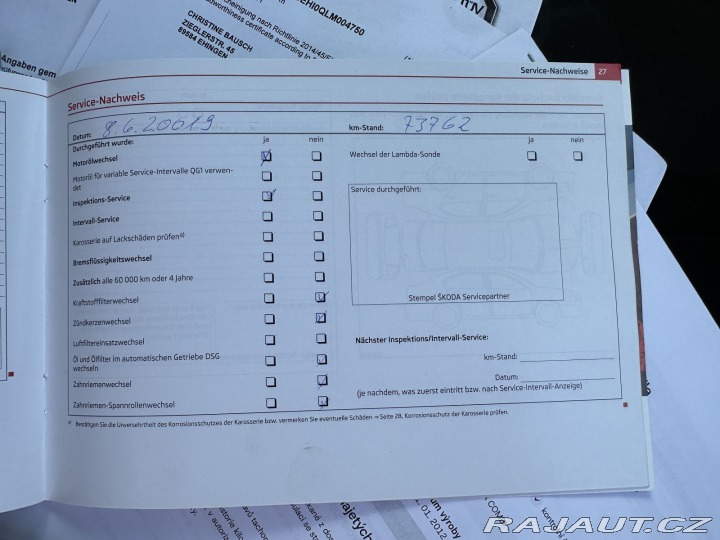 Škoda Fabia 1,2TSI 63kW FAMILY 1.MAJI 2012