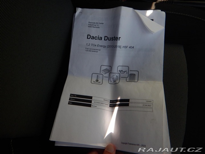 Dacia Duster 1.2 TCe, NAVI, TAŽNÉ 2017