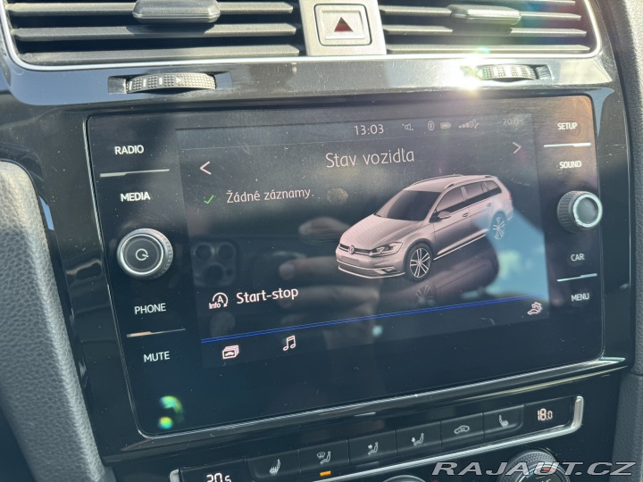 Volkswagen Golf DSG 1,6 85 KW 2 MAJ CZ 2018
