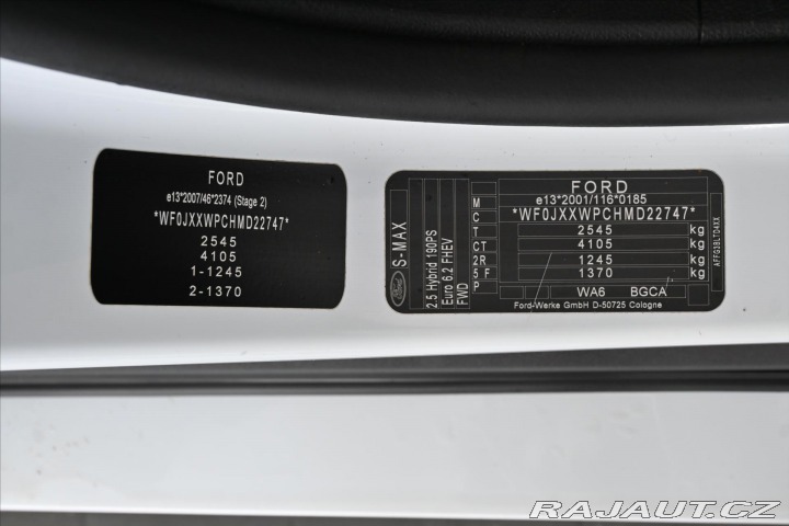 Ford S-MAX 2,5 Hybrid 140kW 7míst AT 2022