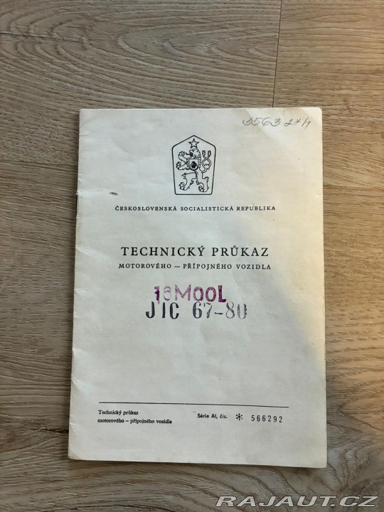 Škoda 105 105 L, 33KW, ORIGINÁLNÍ L 1987