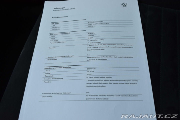 Volkswagen Passat 1.5 TSI 110kW DSG*TAŽNÉ*K 2020