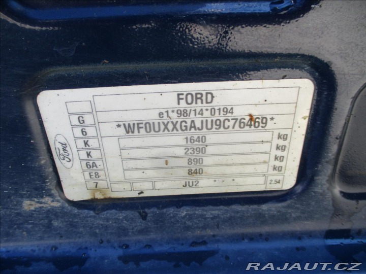 Ford Fusion 1,4 TDCi 50kw Klima, Výhř 2009