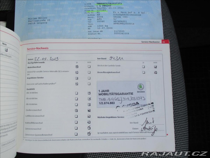 Škoda Fabia 1,2 HTP 44kw Klima, bez k 2009
