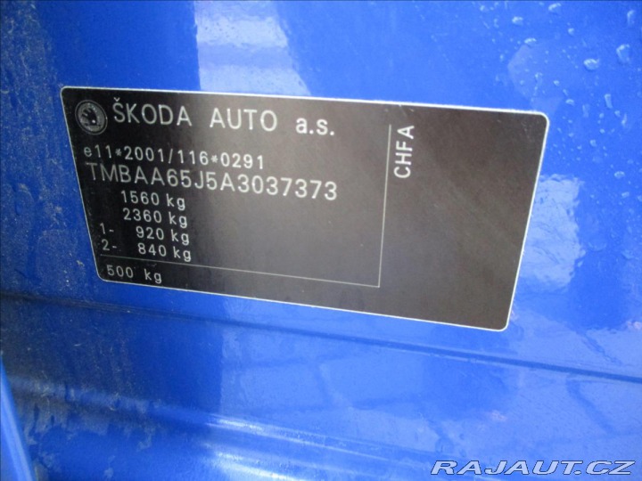 Škoda Fabia 1,2 HTP 44kw Klima, bez k 2009