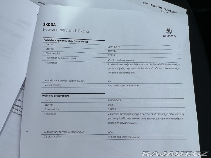 Škoda Fabia 1,0TSI 81kW DSG STYLE 2.M 2018