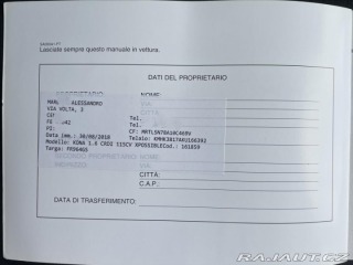 Hyundai Kona 1,6 CRDi Polokůže*D.Klima 2018