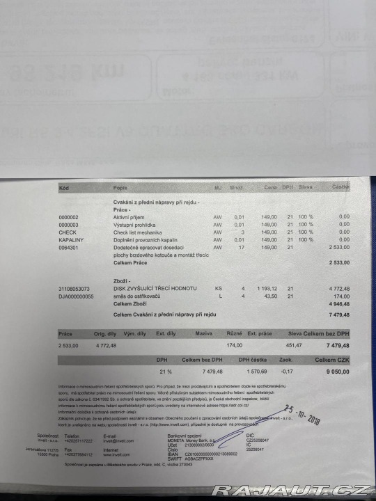 BMW M5 4.4 V8 NVISION HUD REZERV 2012