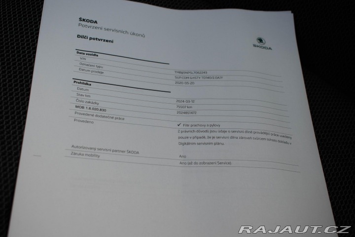 Škoda Superb 2.0 TDI 140 STYLE*DSG*TAŽ 2020