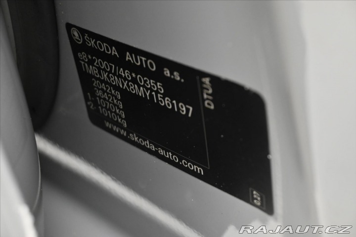 Škoda Octavia 2,0 TDI RS 147 kW DSG Zár 2021