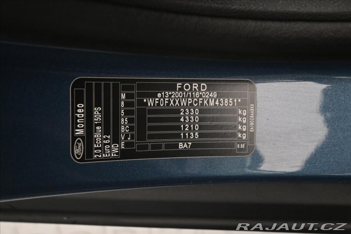Ford Mondeo 2,0 TDCi 110kW AT8 Titani 2020