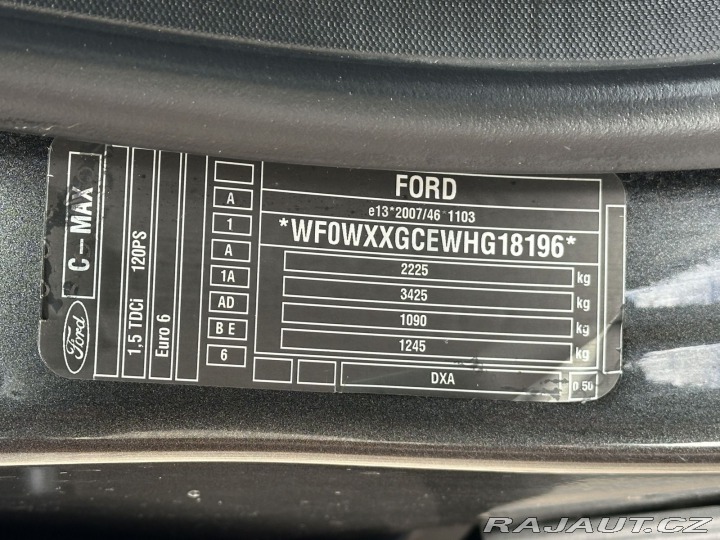 Ford Grand C-MAX 1,5TDCI 88kW TITANIUM TAŽ 2017