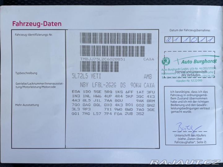 Škoda Yeti 1,4 TSi REZERVACE! 2011
