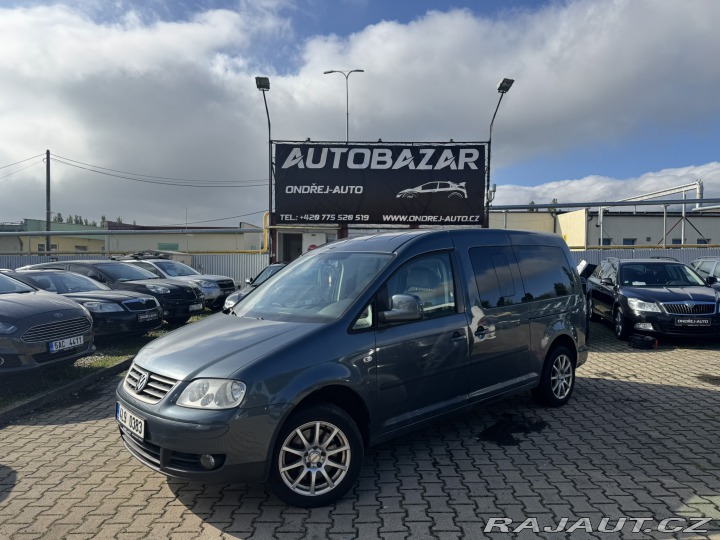 Volkswagen Caddy MAXI 1,9 TDI 77KW 7 MÍST 2009