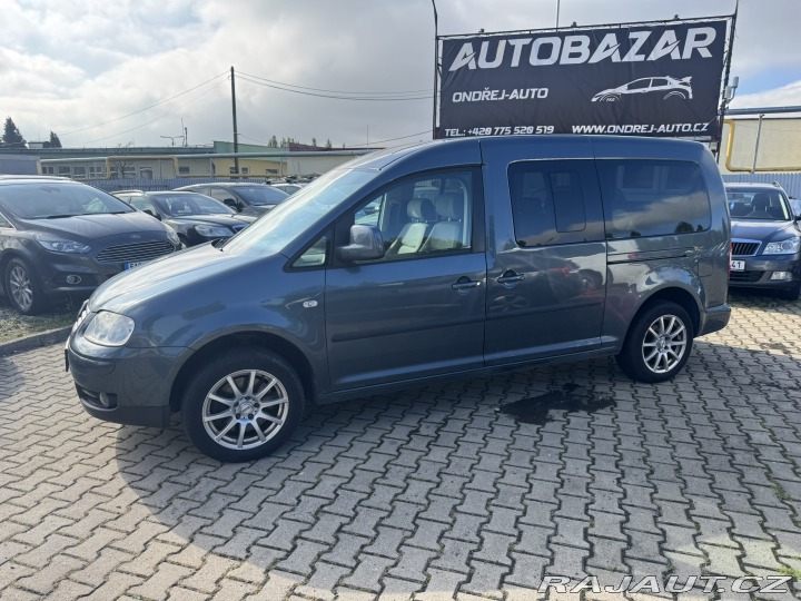 Volkswagen Caddy MAXI 1,9 TDI 77KW 7 MÍST 2009