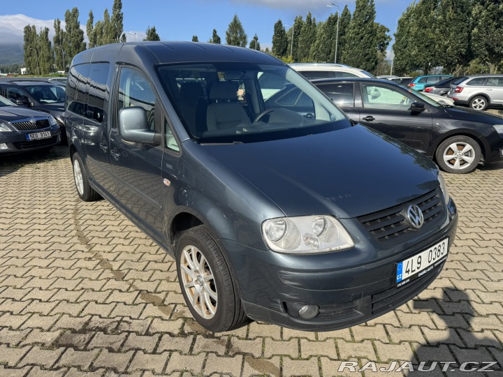 Volkswagen Caddy MAXI 1,9 TDI 77KW 7 MÍST 2009