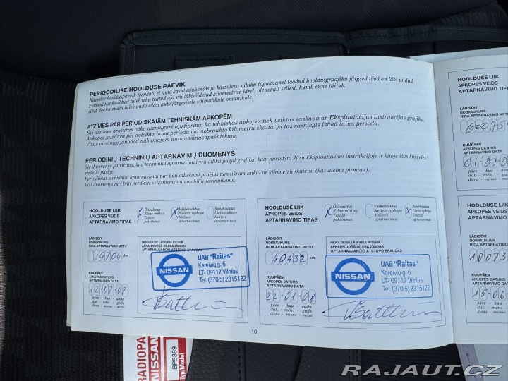Nissan Note 1,4i 65 KW LPG 2006