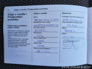 Opel Zafira 2,0   BiTurbo, 195 HP, 1. 1800