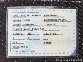 Opel Zafira 2,0   BiTurbo, 195 HP, 1. 1800