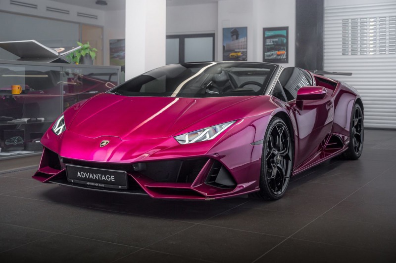Lamborghini Huracán EVO Spyder Viola Bast