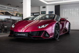 Lamborghini Huracán EVO Spyder Viola Bast