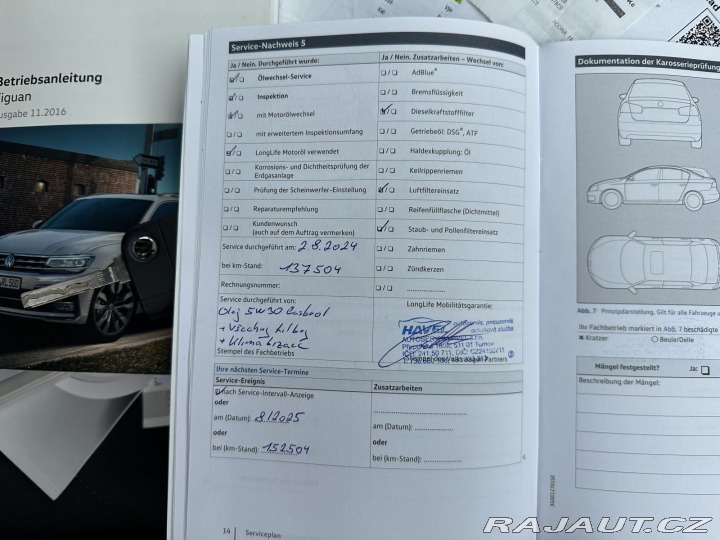 Volkswagen Tiguan 2,0TDI 110kW DSG 4x4 HIGH 2017