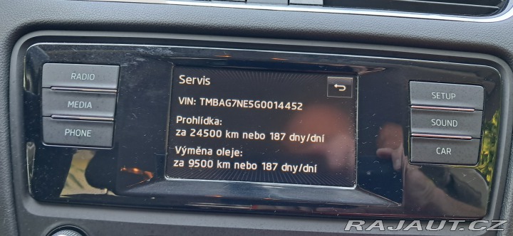 Škoda Octavia 1,6 TDI DSG 2015