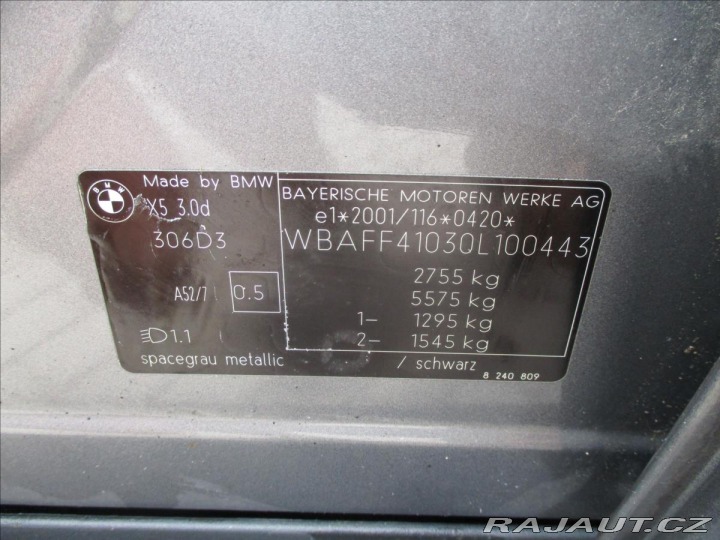 BMW X5 3,0 dA Sportpaket 12/2007 2007