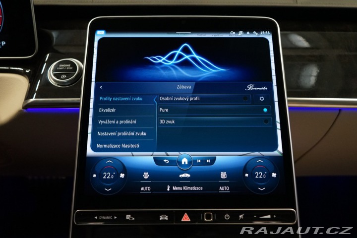 Mercedes-Benz S 580*4M*PANO*MASÁŽ*360*BUR 2022